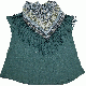 Style & Co. Size T-Shirt with Fringe Scarf Green Nectar XLarge