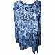 Style Co Floral Peasant Blouse Romantic Getaway Sea XLarge