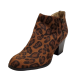 Style & Company Womens Shoes Masrinaa Zipper Ankle Ankle Booties 6M Leopard New No Box from Affordable Designer Brands