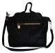 Steve Madden Bkoral Structured Black Satchel Handbag