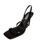 Steve Madden Women's Gracey Strappy Sandals Vegan Stiletto Black 7.5M from Affordable Designer Brands