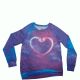Trolls by DreamWorks Juniors Trolls Heart GraphicSweatshirt