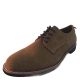 Tommy Hilfiger Men's Garson Suede Oxfords Olive Green 12M Affordable Designer Brands