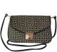 Tommy Hilfiger Jacquard Monogram Postino Crossbody Handbag (Handbag 