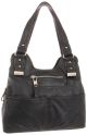 Tyler Rodan Vassar A-Line Black Shopper Handbag