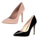BCBGeneration Heidi Classic Pointed-Toe Pumps Black Patent from Affordable Designer Brands