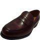 Vince Camuto Men's Nait Red Cordovan Leather Penny Loafer 13M Affordable Designer Brands
