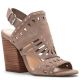 Vince Camuto Women's Smoke Show Brown Reston Sandals 10M from Affordable Designer Brands