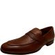 Zanzara men's Muse Leather Penny Loafer Brown 11.5M Affordable Designer Brands