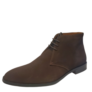 Carlos by Carlos Santana Mens Corazon Leather Chukka Boots Dark Brown US 11.5 D Affordable Designer Brands