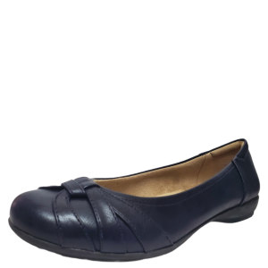 Naturalizer Women's Gift Ballet Flats Navy Smooth 10 M US 8 UK 40 EU from Affordable Designer Brands