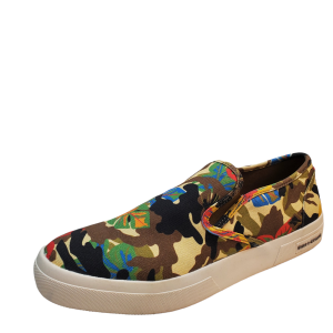 Sun + Stone Mens Casual Shoes Reins Textile SlipOn Fashion Sneakers 11M Tropical from Affordable Designer Brands