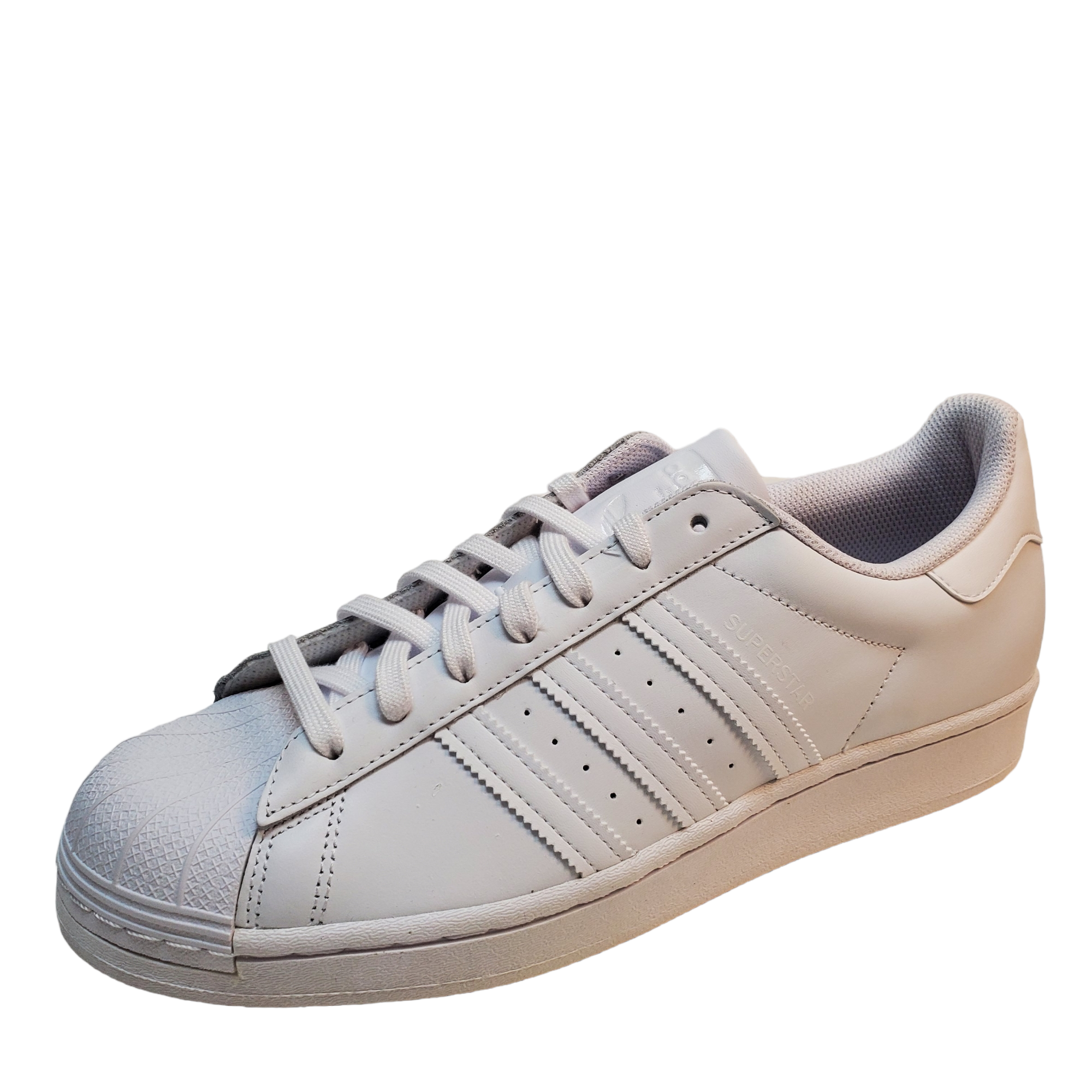 taquigrafía Saga Reprimir Adidas Mens Original Superstar Foundation Leather Athletic Sneakers 11M  White Affordable Designer Brands | Affordable Designer Brands