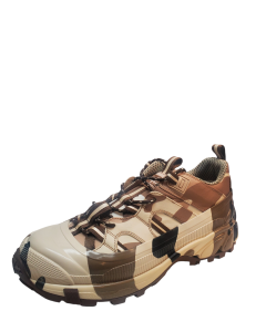 Burberry Mens  Shoes Authur Story 152 Italian Leather Sneakers  US9 EU42EG Brown Camouflage from Affordable Designer Brands