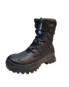 Alexander Mcqueen MCQ Mens In-8Tactical Leather Boots 7M EU 40 Black from Affordable Designer Brands