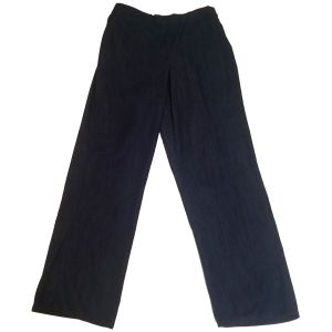 Alfred Dunner Women's Dark Denim Proportioned Medium Pull on Elastic Waist Pant Size 10 AffordableDesignerBrands.com