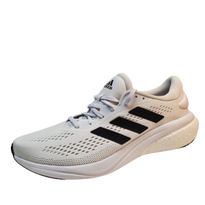 Adidas Mens Running Shoes Supernova 2M Athletic Sneakers 10.5M White Black Dash Grey from Affordable Designer Brands