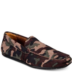 Alfani Mens Bromley Suede Drivers Camo 8 from Affordable Designer Brands