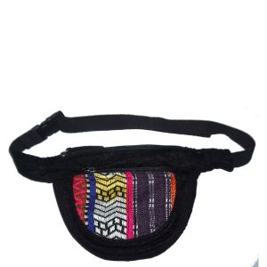 American Rag Juniors Embroidered Belt Bag Classic Black Combo 