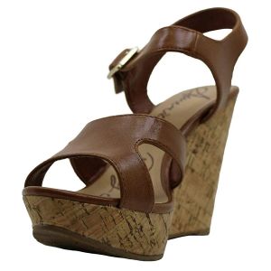 American Rag Womens Rochelle Manmade Cognac Platform Wedge Sandals 6 M Affordable Designer Brands