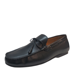 Anthony Veer Men's Franklin Slip-On Penny Loafers Black 8D from Affordable Designer Brands