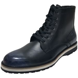Bar III Mens Damian Lace-Up Boots Black 7 M Affodable Designer Brands