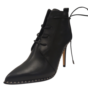 BCBGeneration Womens Haniah Lace Up Bootie Black 5.5M from Affordable Designer Brands