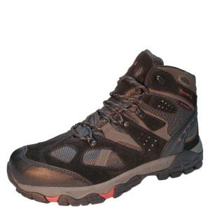 BEARPAW Mens Brock Hikers Boots Black Grey 13 M from Affordable Designer Brands