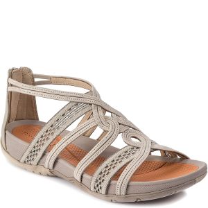 Baretraps Solaura Sandals Fabric Pas Brown 6M from Affordable Designer Brands