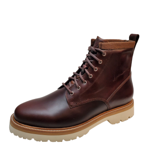 Cole Haan Mens Shoe American Classics Leather Waterproof Boots 8.5M Woodbury Egret from Affordable Designer Brands