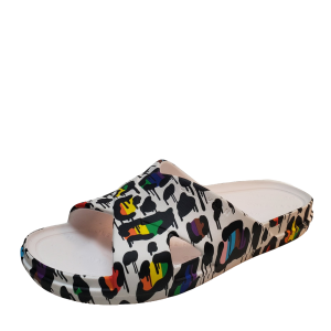 Cole Haan Womens Shoes Findra Slip on Slide Sandals  Printed Graffiti 11B from Affordable Designer Brands