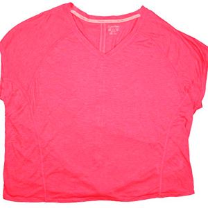 Calvin Klein Performance Relaxed Tie-Back T-Shirt Bright Orange Large