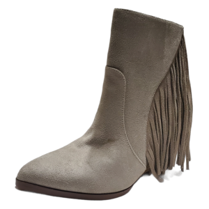 Carlos Santana Womens Mika Western Boots Driftwood Grey 5.5 M Affordable Designer Brands