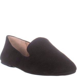 Enzo Angiolini Leonie Loafers Suede Black 8M from Affordable Designer Brands