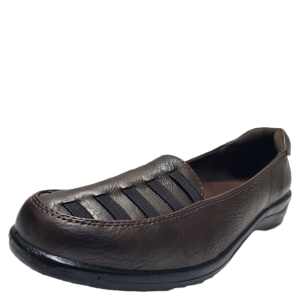 Easy Street Women's Genesis Loafers Brown Burnis 10 W from Affordable Designer Brands