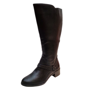 Easy Street Womens Shoes Jewel Plus Wide Calf Tall Riding Boots 7.5M Black from Affordable Designer Brands