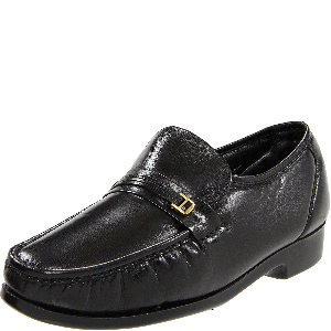 Florsheim Shoes, Riva Moc Toe Loafers Black