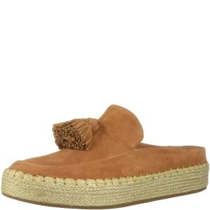 Gentle Souls by Kenneth Cole Women's Rory Light Brown Suede Mules 11M from Affordable Designer Brands