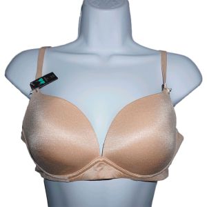 Heidi By Heidi Klum Moulded T-Shirt Bra H226-1169B Toasted Almond With Pristine 36C Affordable Designer Brands