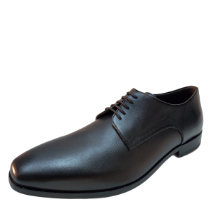 Hugo Boss Mens Highline Derby Dress Shoes Black 8M US Affordable Designer Brands