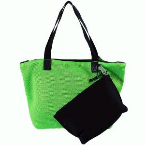 Ideology Tote with Pouch Green Black Affordabledesignerbrands.com