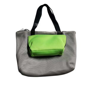 Ideology Tote with Pouch Grey Green