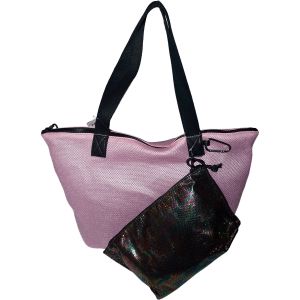 Ideology Tote With Pouch Pink multicolor
