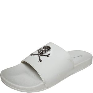 Inc International Concepts Killian White Manmade Sandal Slides 10 M Affordable Designer Brands