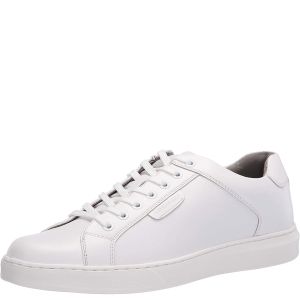 Kenneth Cole New York Mens Liam Tennis-Style Leather Sneakers  Affordable Designer Brands