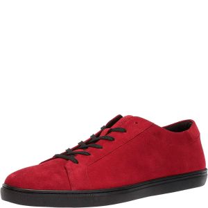 Kenneth Cole Mens Kam Low-Top Sneakers Red 10.5 M Affordable Designer Brands
