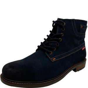 Levi's Men's Sheffield Work Boots Suede Navy 10 M Affordable Designer Brands