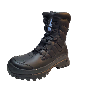 Alexander Mcqueen MCQ Mens In-8Tactical Leather Boots 7M EU 40 Black from Affordable Designer Brands