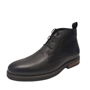 Nunn Bush Men's dress boots Ozark Plain Chukka Boots Black Tumble Leather 9.5W from Affordable Designer Brands