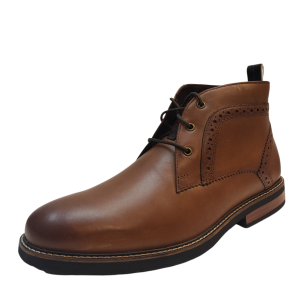 Nunn Bush Mens Dress Shoes Ozark Brogue Leather Chukka Boots Tan Brown 9.5W US 42.5EU 8.5UK Affordable Designer Brands